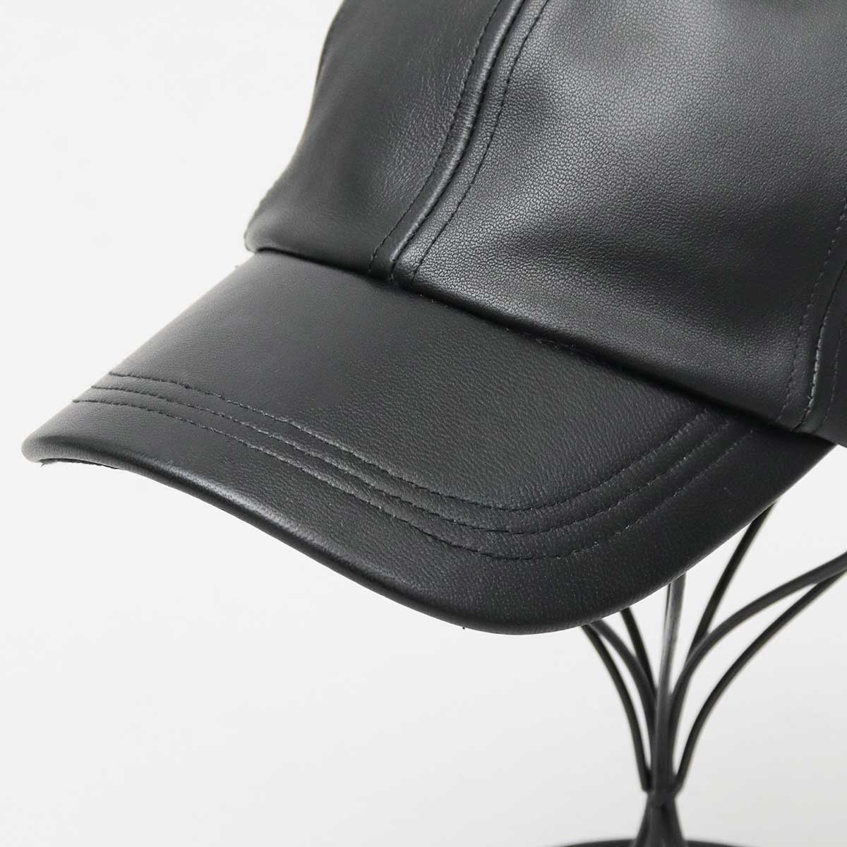 楽天市場】キャップ メンズ レディース レザー 帽子 本革 ラムレザー