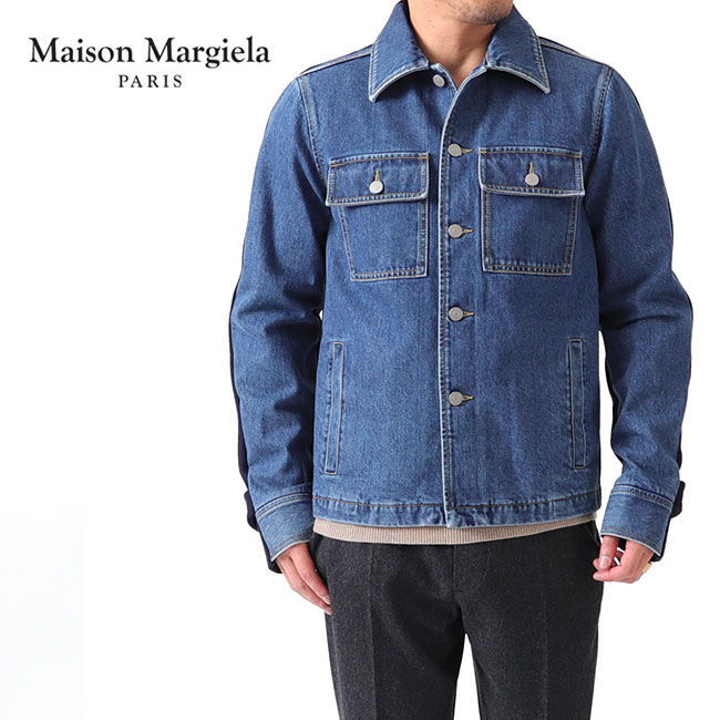 Maison Margiela八の字デニムライダースジャケット size50 Maison