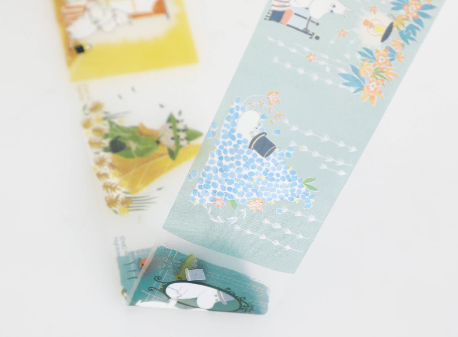 レア含む、ムーミンマスキングテープ7巻き