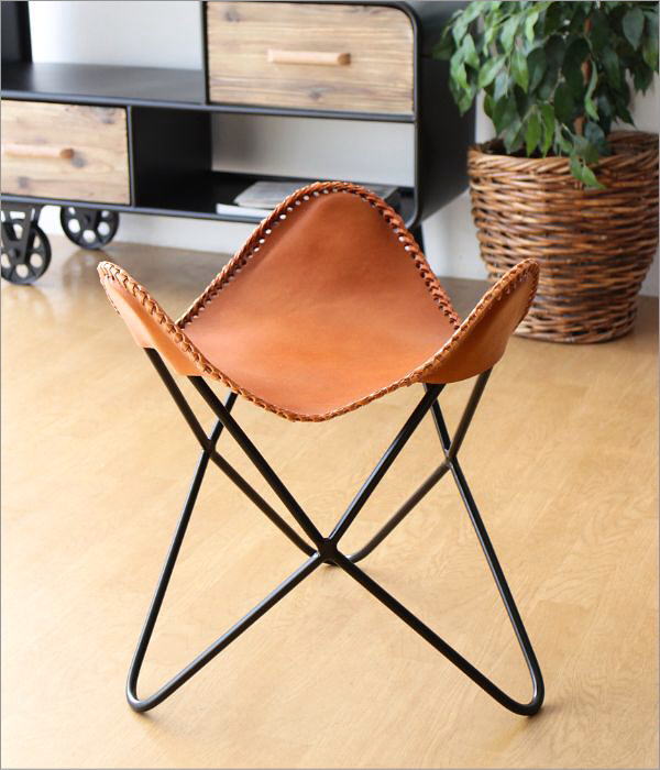 楽天市場】スツール レザー 本革 アイアン アンティーク レトロ 革製