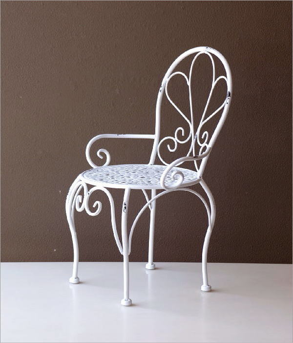 楽天市場】ミニチェア おしゃれ アイアン 花台 置物 オブジェ レトロ