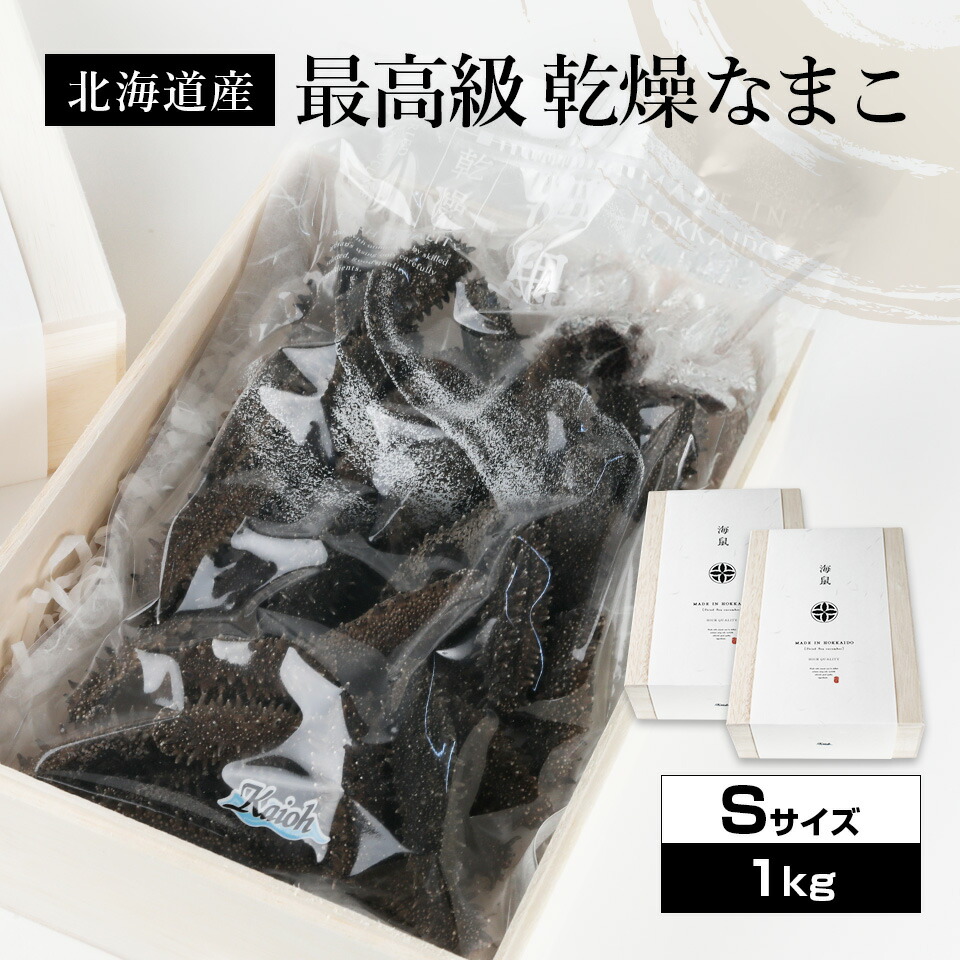 北海道産乾燥ナマコ 訳あり B級品 混合サイズ (中〜小)合計261g 北海道