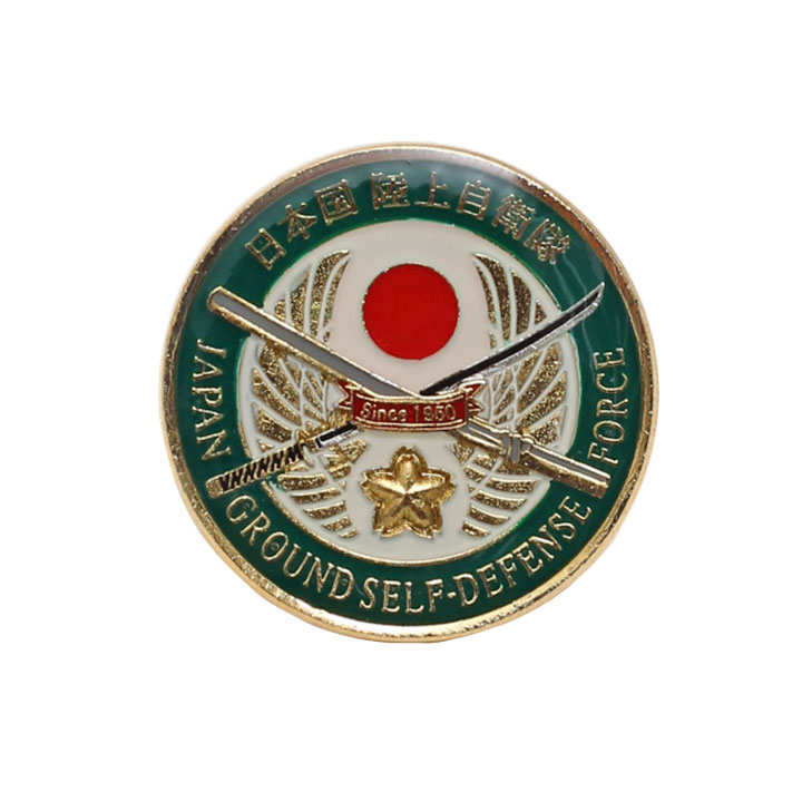 楽天市場】自衛隊 グッズ 陸自 陸上自衛隊 ピンバッチ ピンバッジ 国旗