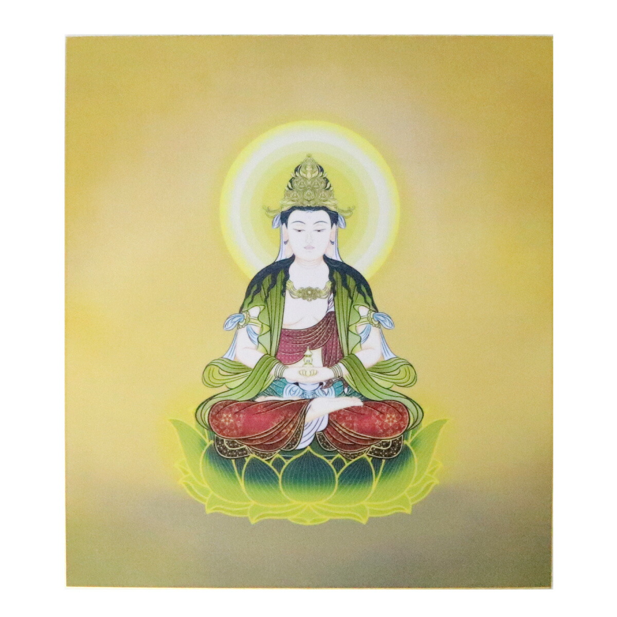 仏画色紙 弥勒菩薩 みろくぼさつ 送料無料[k035] | 高野山法徳堂