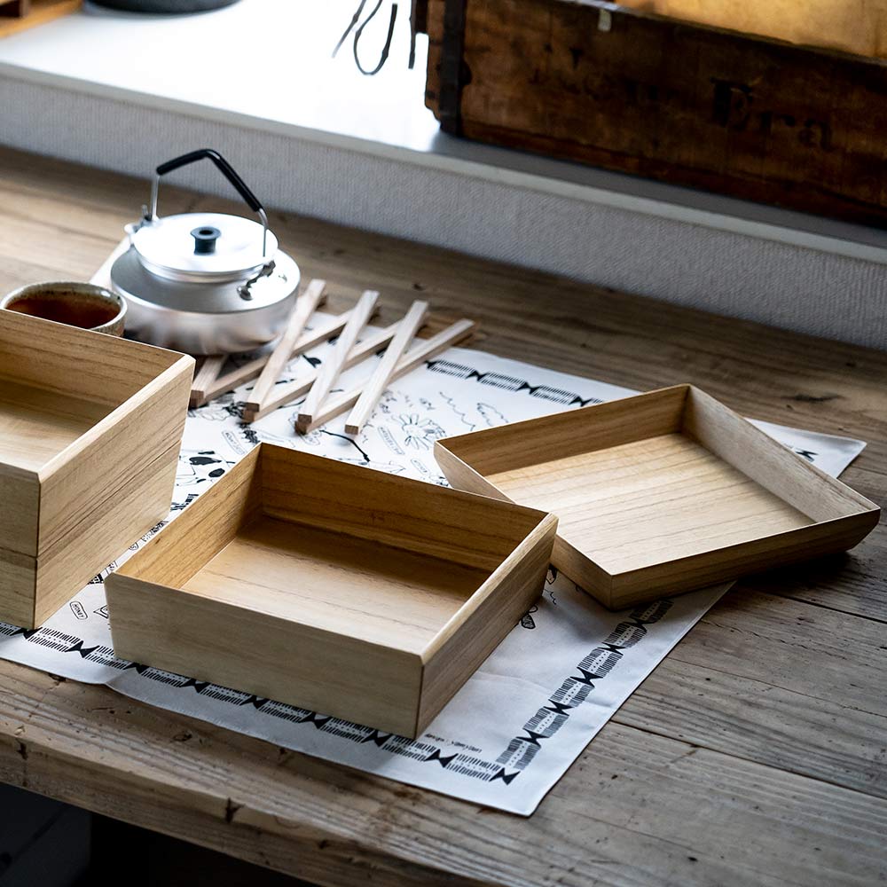 楽天市場】増田桐箱店 3段重箱 おせち 弁当箱 3段箱 料理 重箱 木 桐