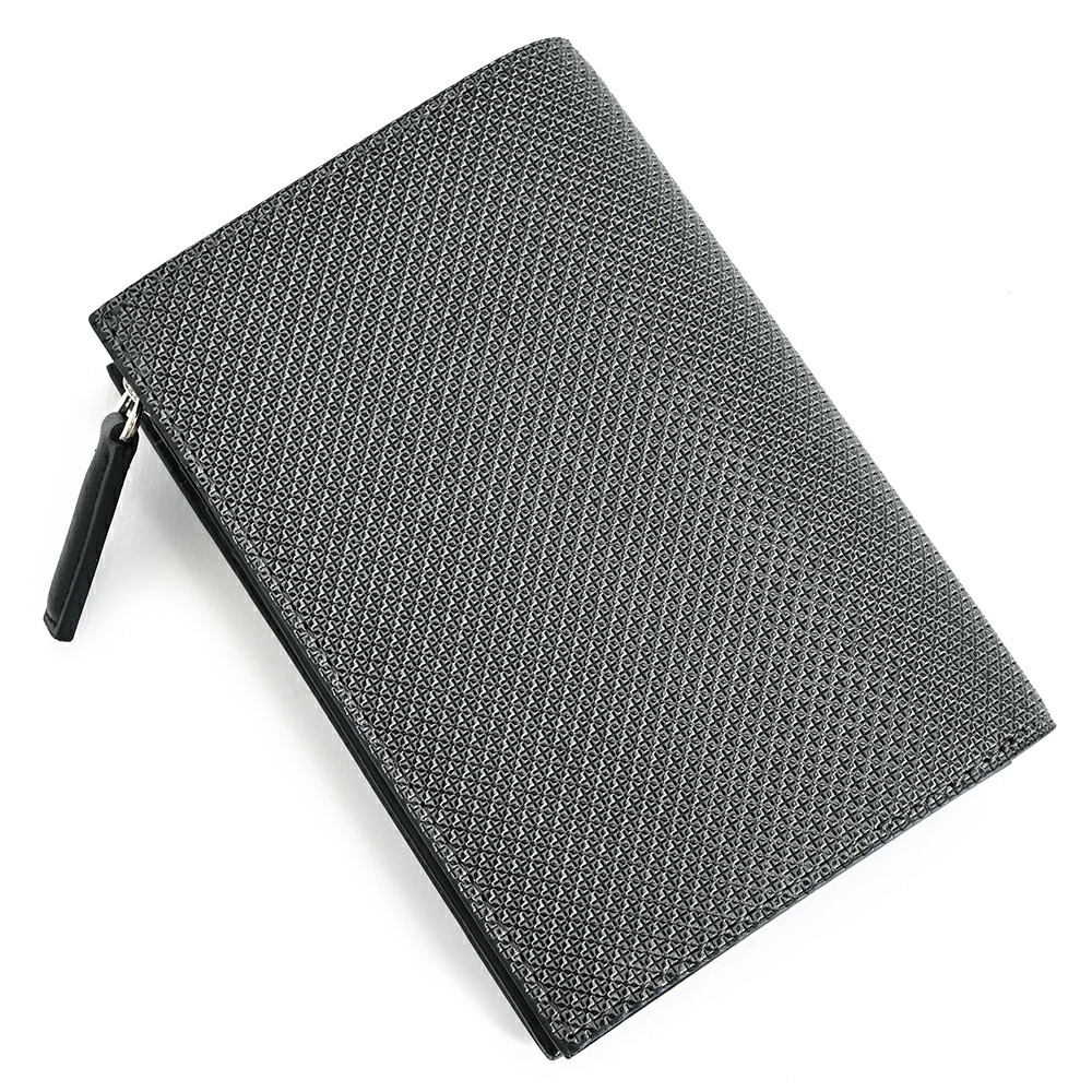 楽天市場】タケオキクチ 財布 二つ折り財布 L字ファスナー 縦型 灰