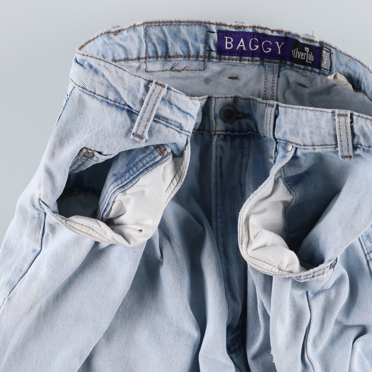 古着 90年代 リーバイス Levis SILVER TAB シルバータブ BAGGY バギー
