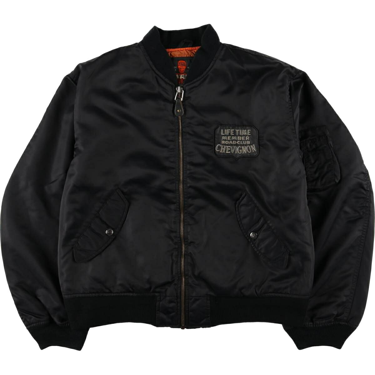 シェビニオン レザージャケット 革ジャン ミリタリー軍もの(フライト