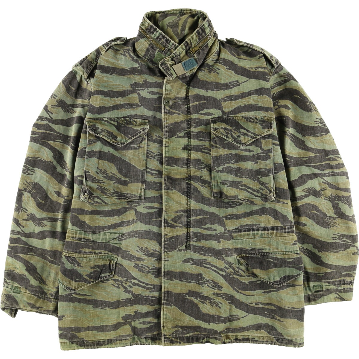 古着 民間品 アルファ ALPHA M-65 フィールドジャケット 迷彩柄