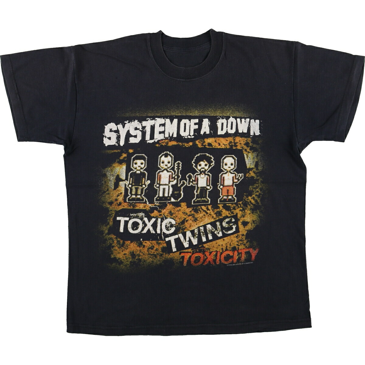古着 SYSTEM OF A DOWN システムオブアダウン バンドTシャツ バンT