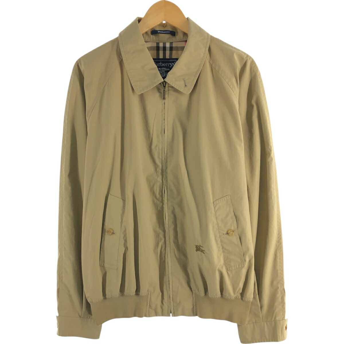 古着 バーバリー Burberrys ハリントンジャケット スイングトップ