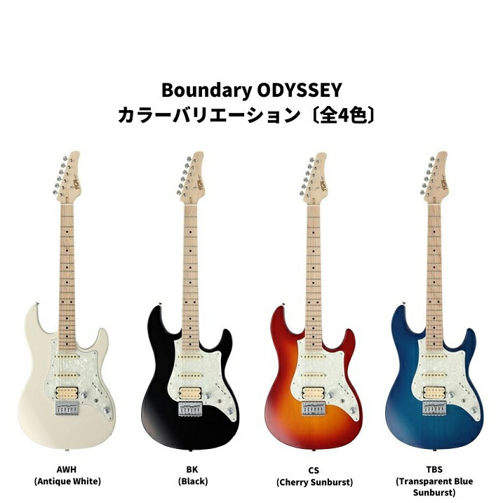 FGN Boundary BOS2-M TBSFUJIGEN フジゲン 富士弦 エレキギター ブルー