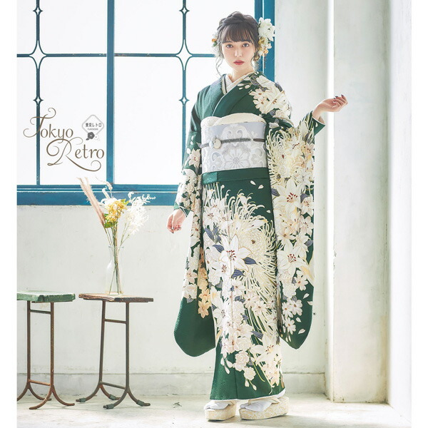 楽天市場】(卒業式応援Point10倍 2/19迄) 未仕立て 振袖 22点セット