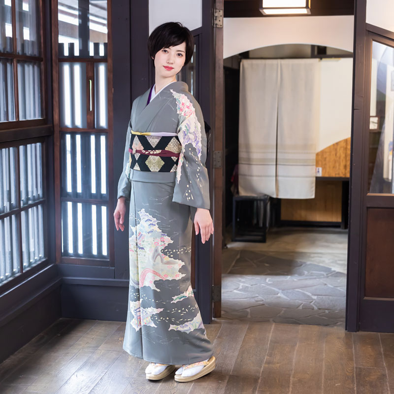 楽天市場】訪問着 レンタル 着物レンタル レンタル着物 着物 訪問着