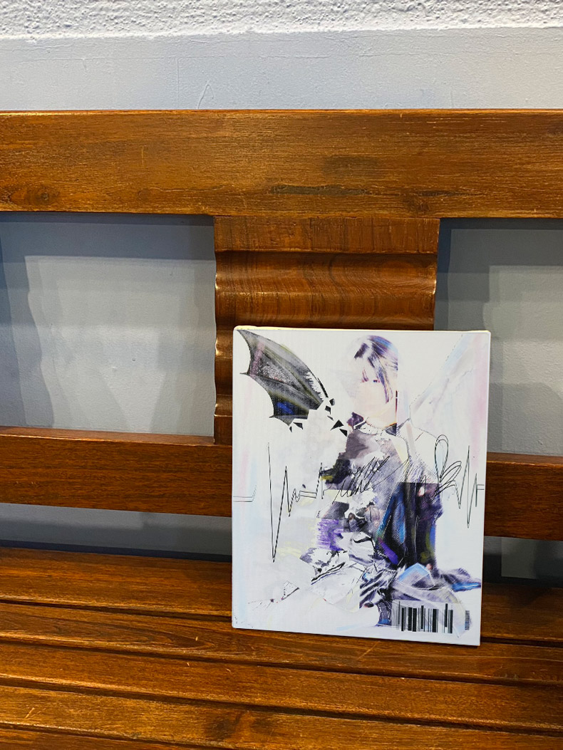 川口莉奈 × KINGLYMASKコラボ直筆サイン＆直筆シリアルナンバー入り