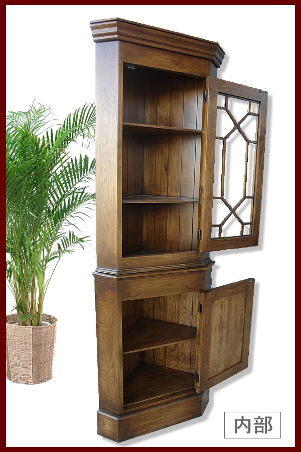 フランダースの家具やさん購入 重厚食器棚アンティークヨーロッパ輸入