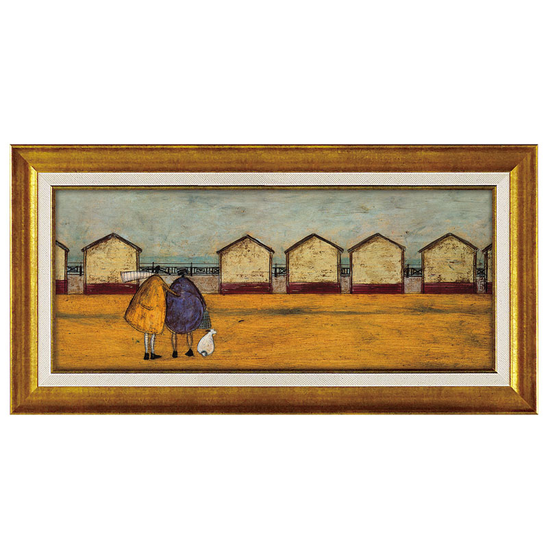 シドニー風景画 約124x102cm 金色フレーム h-1237-4.jpg