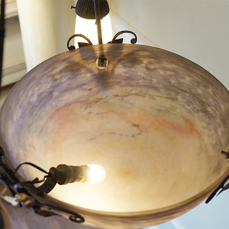 逸品アンドレ·ドラットヴィトリフィカシオン彩色ブロンズライト