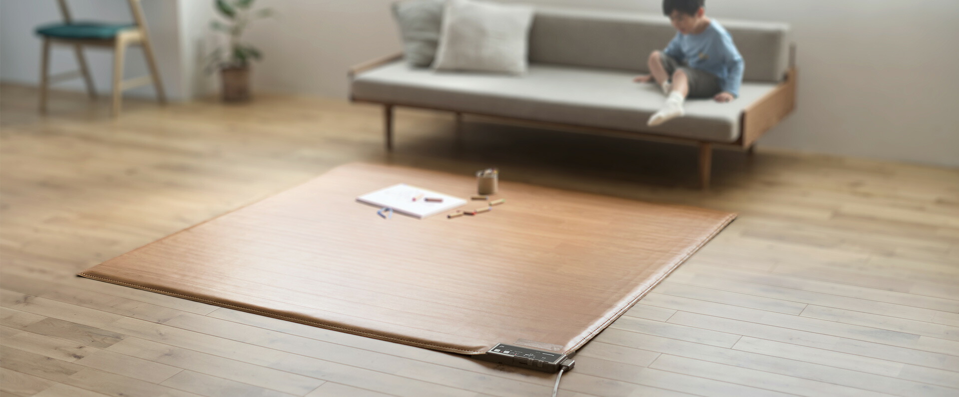 Panasonic かんたん床暖 DC-2V5-MT カーペット 2畳 Panasonic