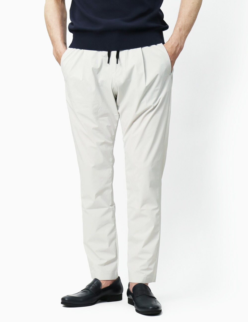 HERNO ヘルノ コットンフィールパンツ ホワイト HERNO ヘルノ コットン