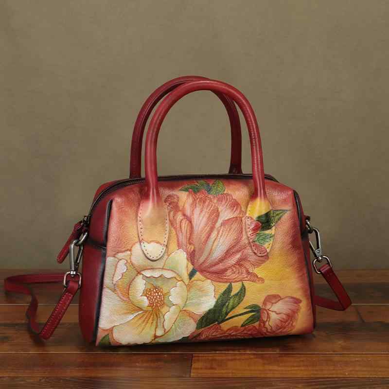 楽天市場】ショルダーバッグ 手描き イラスト プリント アート バッグ