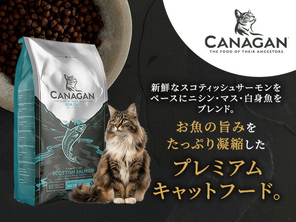 楽天市場】【公式】カナガン キャットフード サーモン (1.5kg) 全猫種