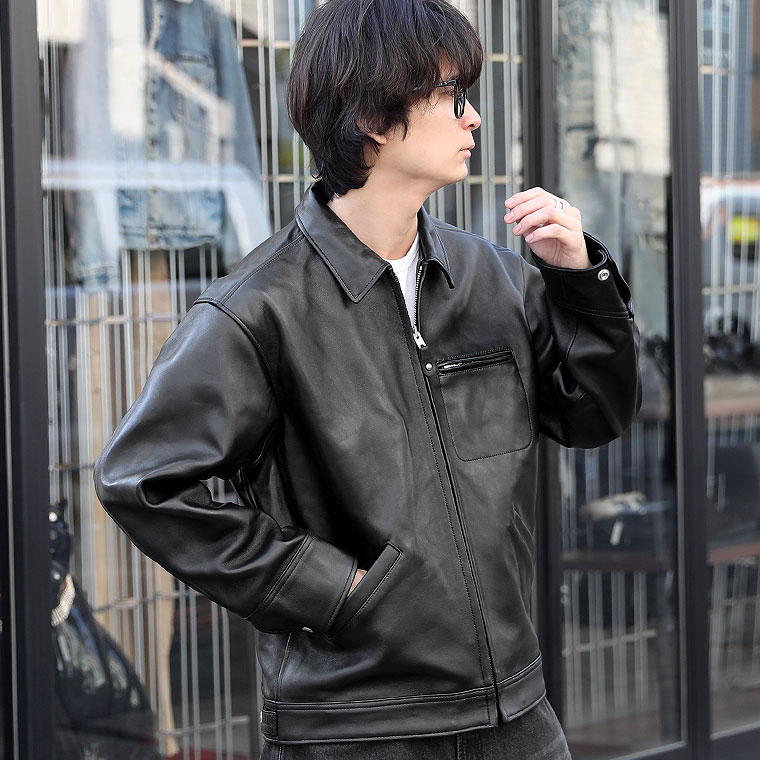 楽天市場】【ポイント10倍】 Schott ショットラムレザー トラッカー