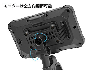 楽天市場】【最新5インチ液晶+SONYセンサー】バイクドライブレコーダー