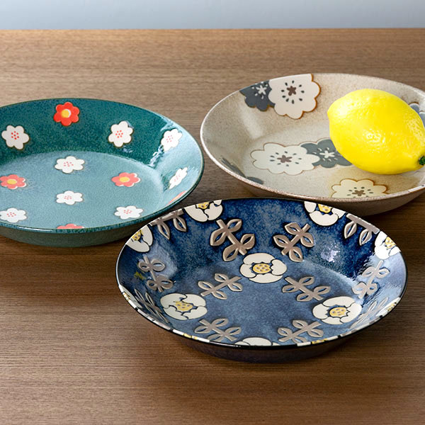 森一洋 備前焼 食器 花びら 陶器 プレート 大皿 森一洋 備前焼 食器