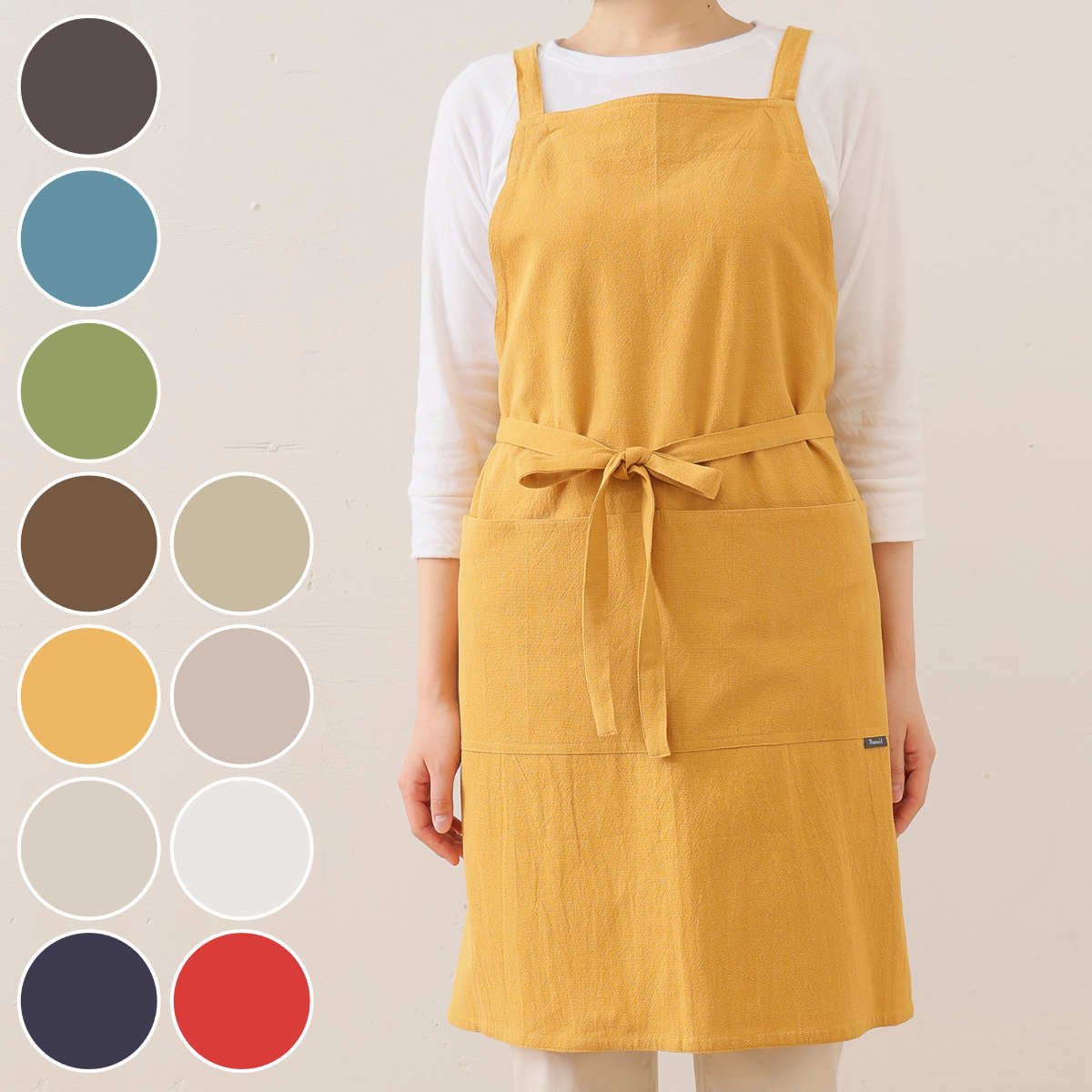 アトリエGG エプロン アトリエGG デニムエプロン 23サイズ GG MADE IN