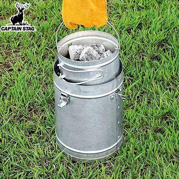 楽天市場】火消し壺 火起し器 火起こし・火消しセット キャプテン