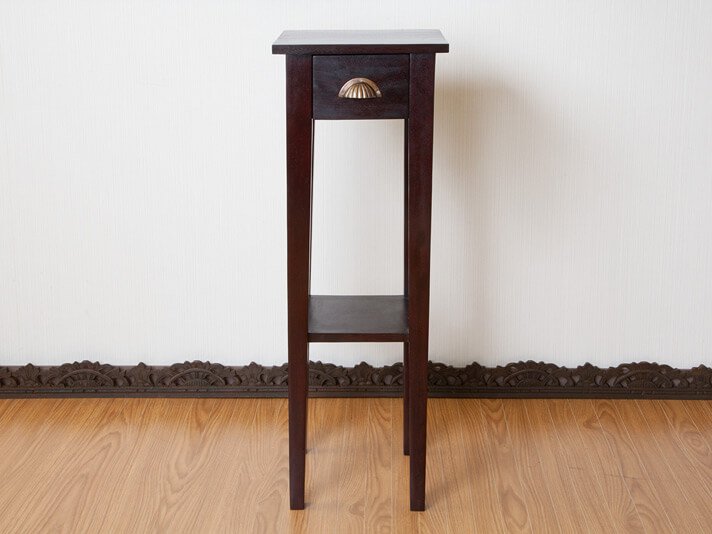 楽天市場】【最大1万円OFFクーポン】サイドテーブル 花台 マホガニー