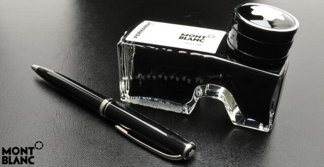 楽天市場】即日発送 万年筆 インク モンブラン パーマネントインク