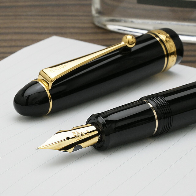 楽天市場】パイロット 万年筆 カスタム742 ブラック FKK-2000R-B PILOT