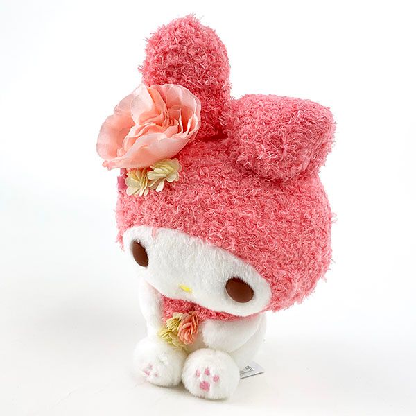 美品】マイメロディ 45周年 バースデイドール ぬいぐるみ マスコット