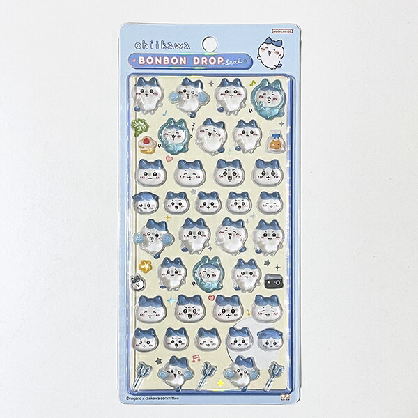 ちいかわ ハチワレ ボンボンドロップシール 文具