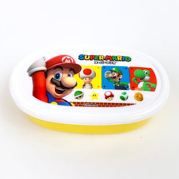 スーパーマリオ 23 抗菌 シール容器 3Pセット 保存容器 ランチ