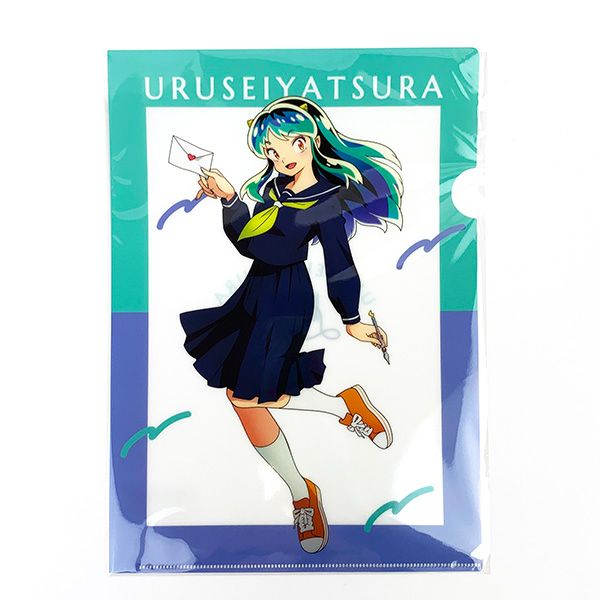 うる星やつら A4 クリアファイル ときめき文具 ver.（ラム） 文具 学校