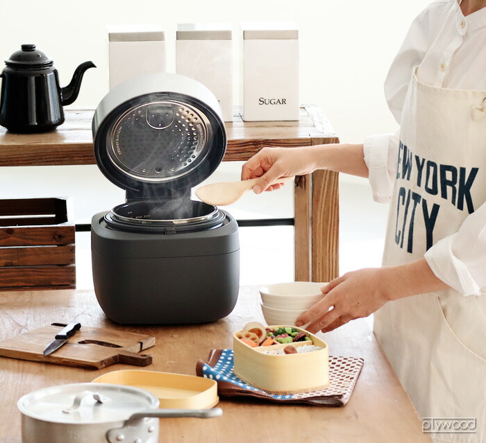 楽天市場】炊飯器 3合 バルミューダ ザ・ゴハン BALMUDA The Gohan