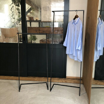 引取り限定 異形鉄筋アイアンハンガー 什器 オーダー品 店舗什器