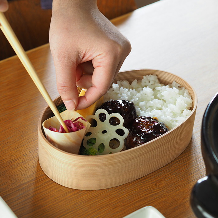 博多曲物 玉樹 弁当箱(だえん・小) | 食器と料理道具の専門店「プロ