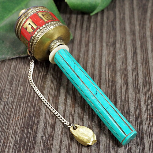 楽天市場】チベット密教 マニ車（まにぐるま） ペンダントトップ