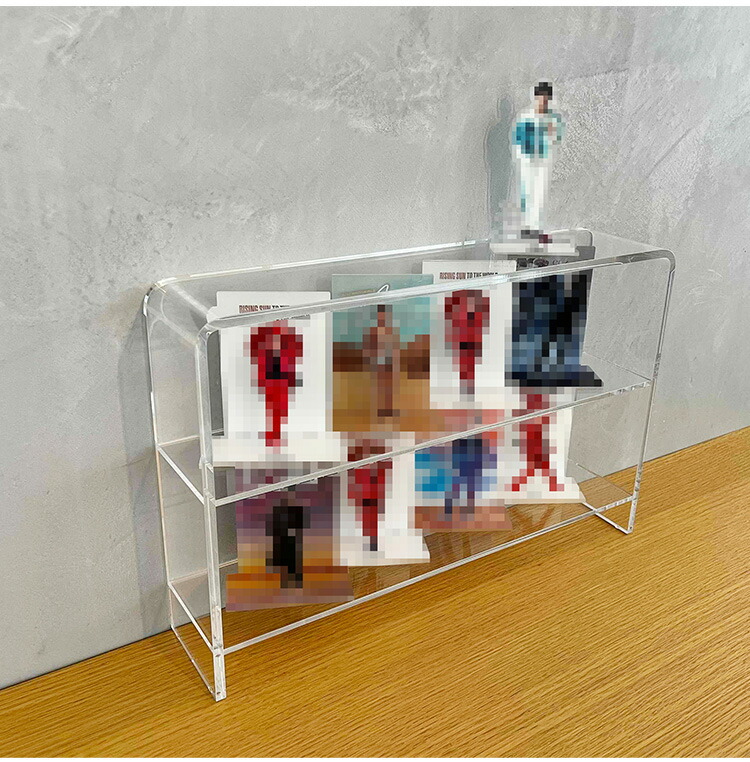 楽天市場】日本製 燕三条 アクリル製 調味料ラック 2段 スパイスラック