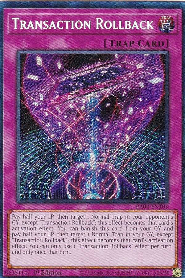 楽天市場】遊戯王 MZMI-EN038 トランザクション・ロールバック