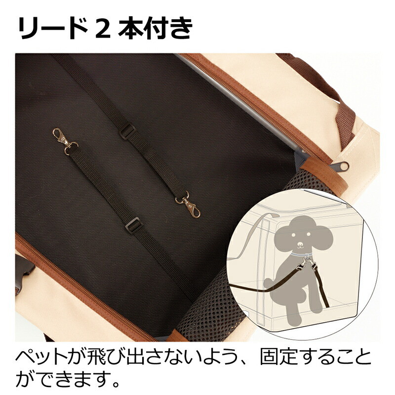 楽天市場】【公式直営】たためる3WAYペットケージ 640リッチェル