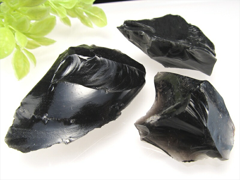 国産原石 オブシディアン(黒曜石) 原石 重さ10g-20g パワーストーン