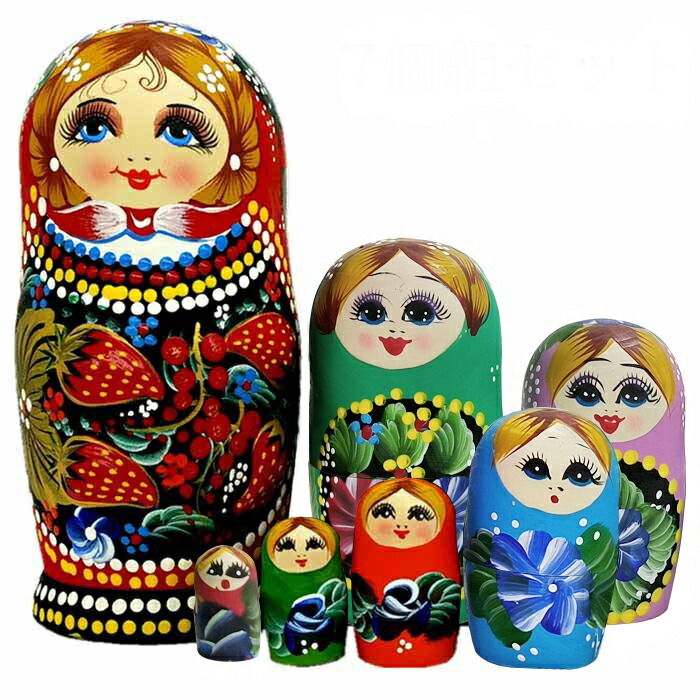 楽天市場】マトリョーシカ ロシア クリスマス 人形 民芸品 土産物