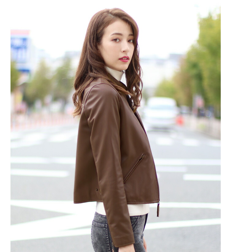 楽天市場】【5%offクーポン】【訳あり】ラム ライダース ジャケット