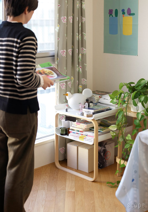 【超美品】Artek SIDE TABLE 915 ナチュラルラッカー スコープ Artek Alvar Aalto Side Table 915 - Other Artek Alvar Aalto