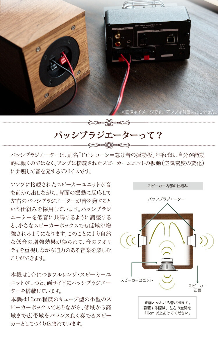 自作040】2way-VCCコンパクトキューブスピーカーLimited 自作040】2way